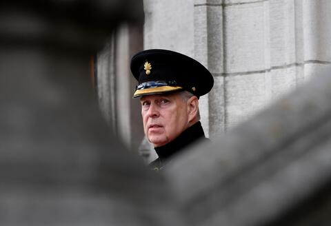Graffiti Mocking Prince Andrew Appears in Oxford