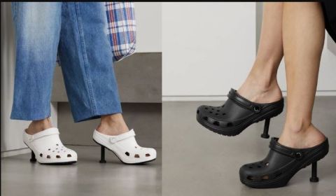 Would You Wear These Controversial High Heels Crocs for $625?