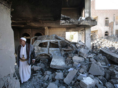 100 قتيل في غارات التحالف على صعدة ومجلس الامن يدين الهجوم على ابو ظبي