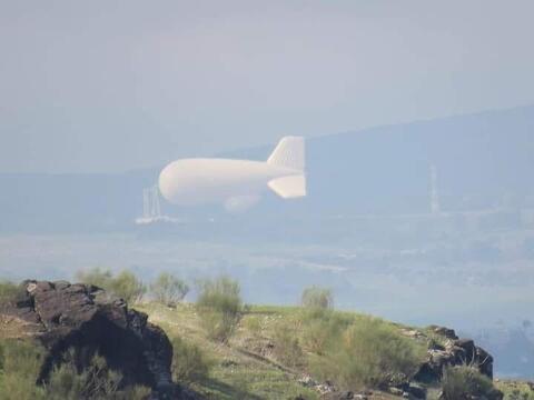 الكشف عن هوية المنطاد المجهول في مدينة اربد الاردنية