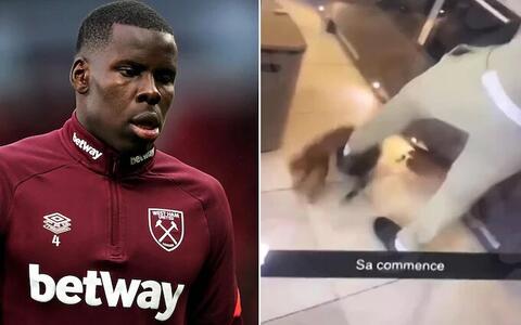 لاعب ويستهام كورت زوما يعتدي على قطته بالضرب .. وفيديو مؤلم يتصدر