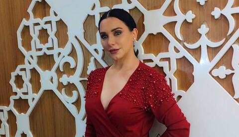 الظهور الأول لسلاف فواخرجي و وائل رمضان بعد طلاقهما