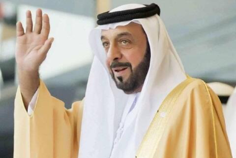 وفاة رئيس دولة الامارات الشيخ خليفة بن زايد