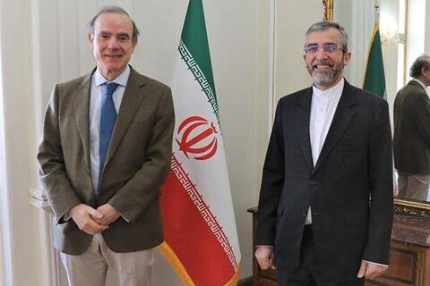 EU's Enrique Mora in Tehran to Revive The Stalemated 2015 Iran Nuclear Deal