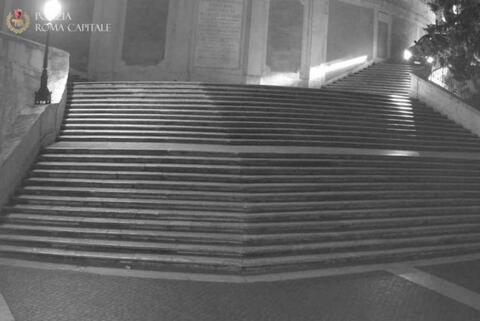 Saudi Charged For Driving His Maserati Down The Spanish Steps in Italy