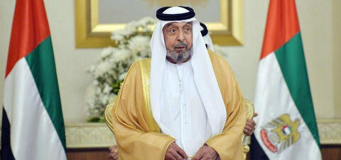 وفاة رئيس دولة الامارات الشيخ خليفة بن زايد