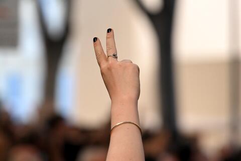 French Head to The Polls For The Parliamentary Elections (AFP)