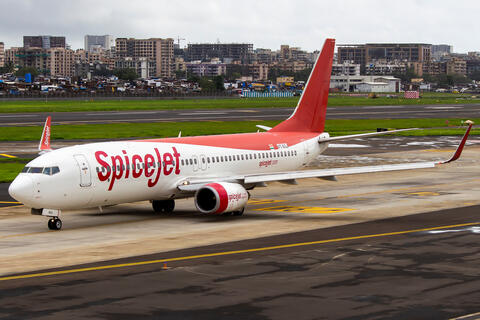 India's SpiceJet Plane Catches Fire Mid Air