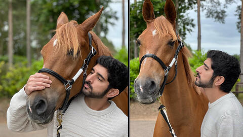 Video: Sheikh Hamdan Takes Selfie With Emiratis in London