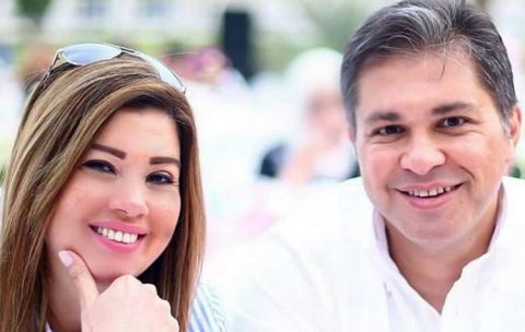بالفيديو: رانيا فريد شوقي و زوجها يحتفلان بذكرى زواجهما السابعة