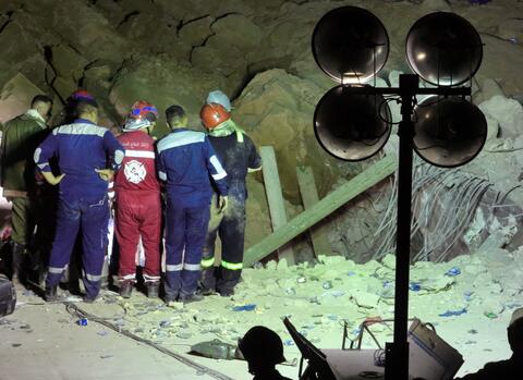 Six Rescued in Iraq's Karbala Following Shrine Collapse