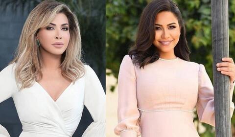 نوال الزغبي تلغي متابعة شيرين على (تويتر)...فما علاقة حسام حبيب؟!