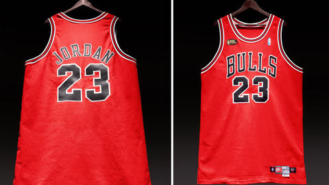 Michael Jordan 1998 Shirt Goes on Auction For $5M 