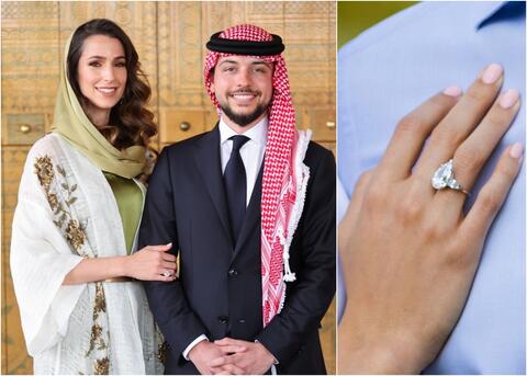 خاتم خطوبة رجوة آل سيف: فريد من نوعه - ثمين للغاية - ويشبه خاتم أميرة موناكو