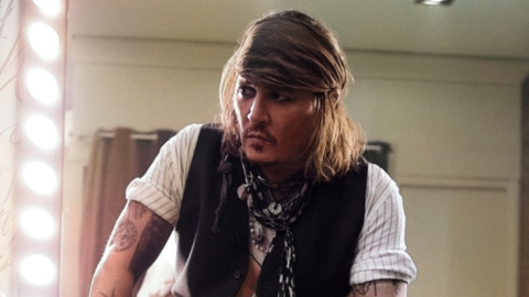 First Look For Johnny Depp in His New Movie