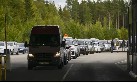 Russians Flee to Avoid The War in Ukraine