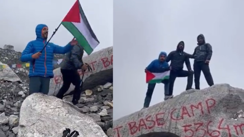 Three Palestinians on Everest 