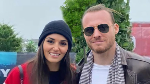 Singer proposes to Hande Erçel