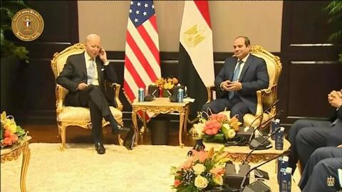 بايدن في شرم الشيخ: مصر ام الدنيا.. السيسي يؤكد: نحافظ على حقوق الانسان