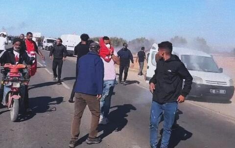 تونس.. تفريق احتجاج قرب موقع انعقاد قمة الفرانكفونية