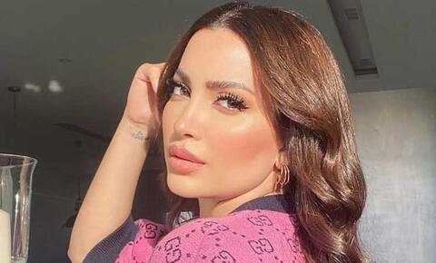 نسرين طافش تبهر متابعيها بإطلالة شتوية دافئة