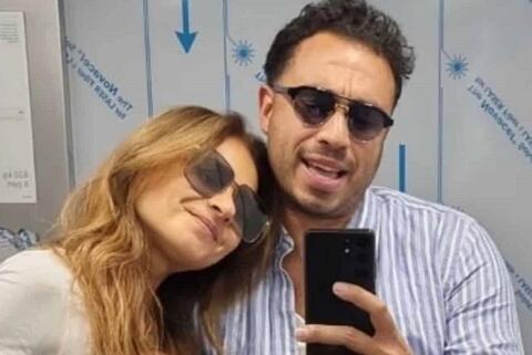 نيللي كريم و زوجها ينفيان انفصالهما بظهور مبهر في مهرجان القاهرة