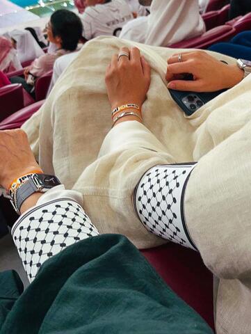 جماهير مونديال قطر 2022 تنتصر لفلسطين