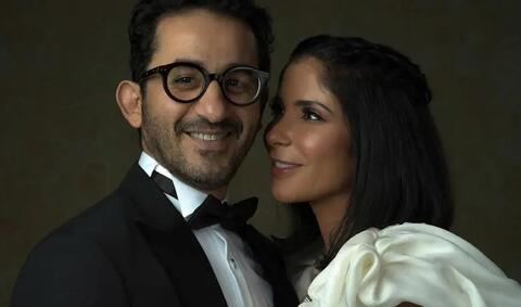 هكذا احتفل أحمد حلمي بعيد ميلاده و ميلاد منى زكي