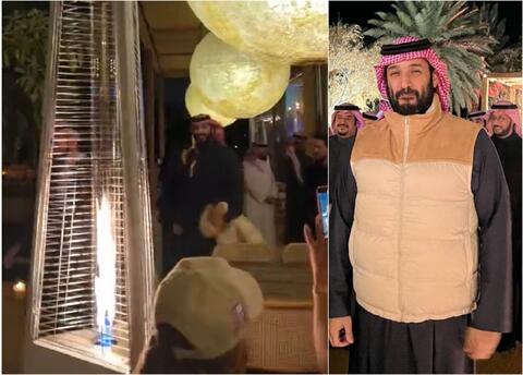جاكيت محمد بن سلمان في العُلا يشعل السوشيال ميديا.. إليكم سعره