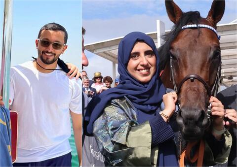 أفراح آل مكتوم: صور من عقد قران الشيخة حصة والشيخ مكتوم 