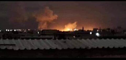 قصف إسرائيلي لمطار حلب يخرجه من الخدمة
