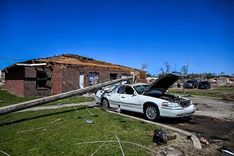 US expects more storms after Mississippi tornado