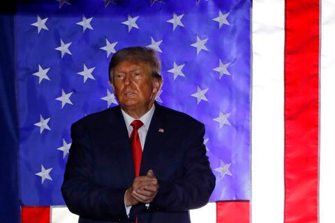 Eric Trump receives hugs when father was indicted