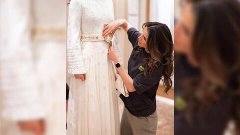 Sneak peek into Princess Iman’s Henna dress