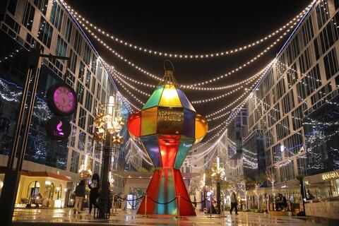 زينة رمضان تملأ أهم شوارع لندن