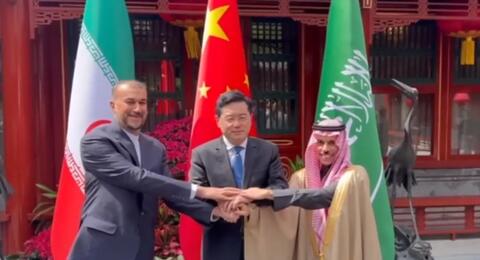 إيران والسعودية توقعان بيانا مشتركا في الصين وتتفقان على فتح السفارات