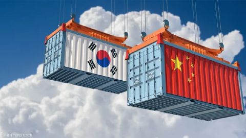 South Korea's exports to China decline