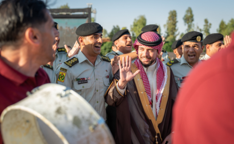 What did King Abdullah II give Crown Prince for his wedding?