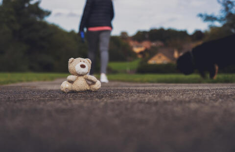 5-years old child disappears while playing