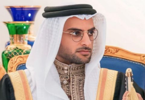 الصور الأولى من زفاف الشيخ سلمان آل خليفة والشيخة عائشة 