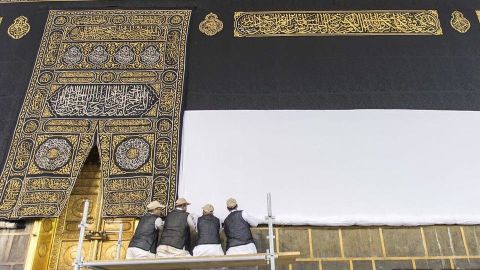 موعد تغيير كسوة الكعبة 2023