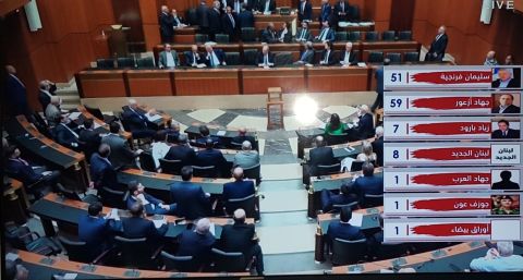 مجلس النواب اللبناني يفشل مجددا في انتخاب رئيس للبلاد