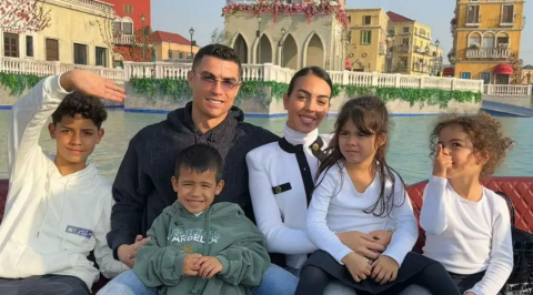 جورجينا ورونالدو معًا في مدريد للاحتفال بعيد ميلاد توأمه السادس