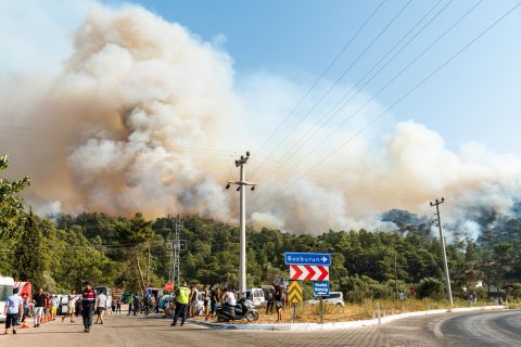 Blazing fury strikes Marmaris forests once more!