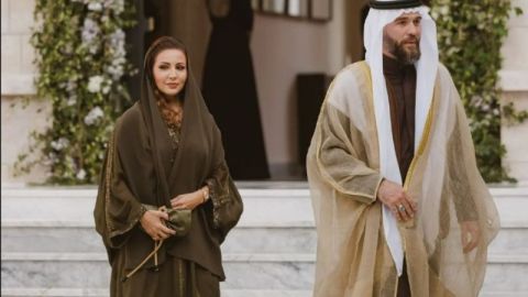 ابنة الأمير علي تخطف الأنظار في زفاف الأمير الحسين.. شاهدوا جمالها