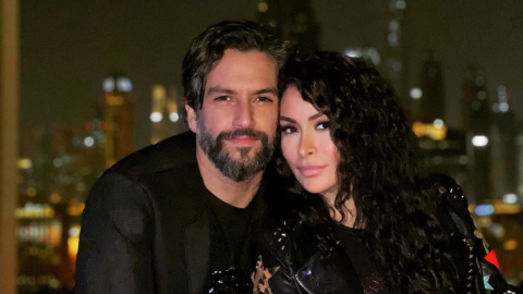 ديمة بياعة تدخل المشفى.. وزوجها أحمد الحلو يقف إلى جانبها