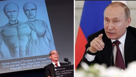 Aliens look like Putin