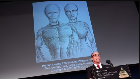 Are Aliens of one sex and do they look like humans?
