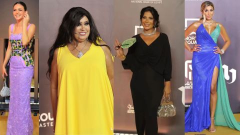 منى زكي، ركين سعد ودينا الشربيني أبرزهن ..إطلالات مهرجان القاهرة