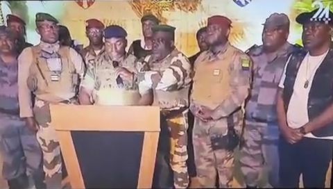Gabon military seizes power and dissolves institutions